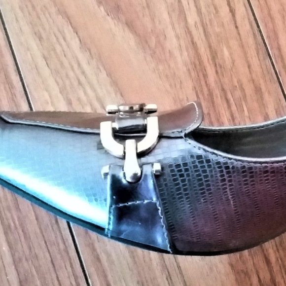 Alia | A hint of Metallic Silver-tone Gold Women's Pumps- Size 9 M - Picture 6 of 6